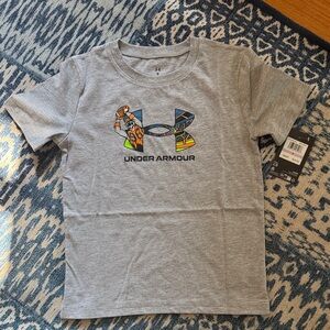 Under Armour Kids Graphic Gray T-Shirt